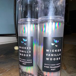 NWT  Bath and Body Works Wicked vanilla woods body mist